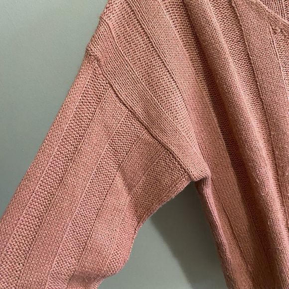 🔔 Old Rose Knit Jacket ($25 for 3 items) - Picture 6 of 8